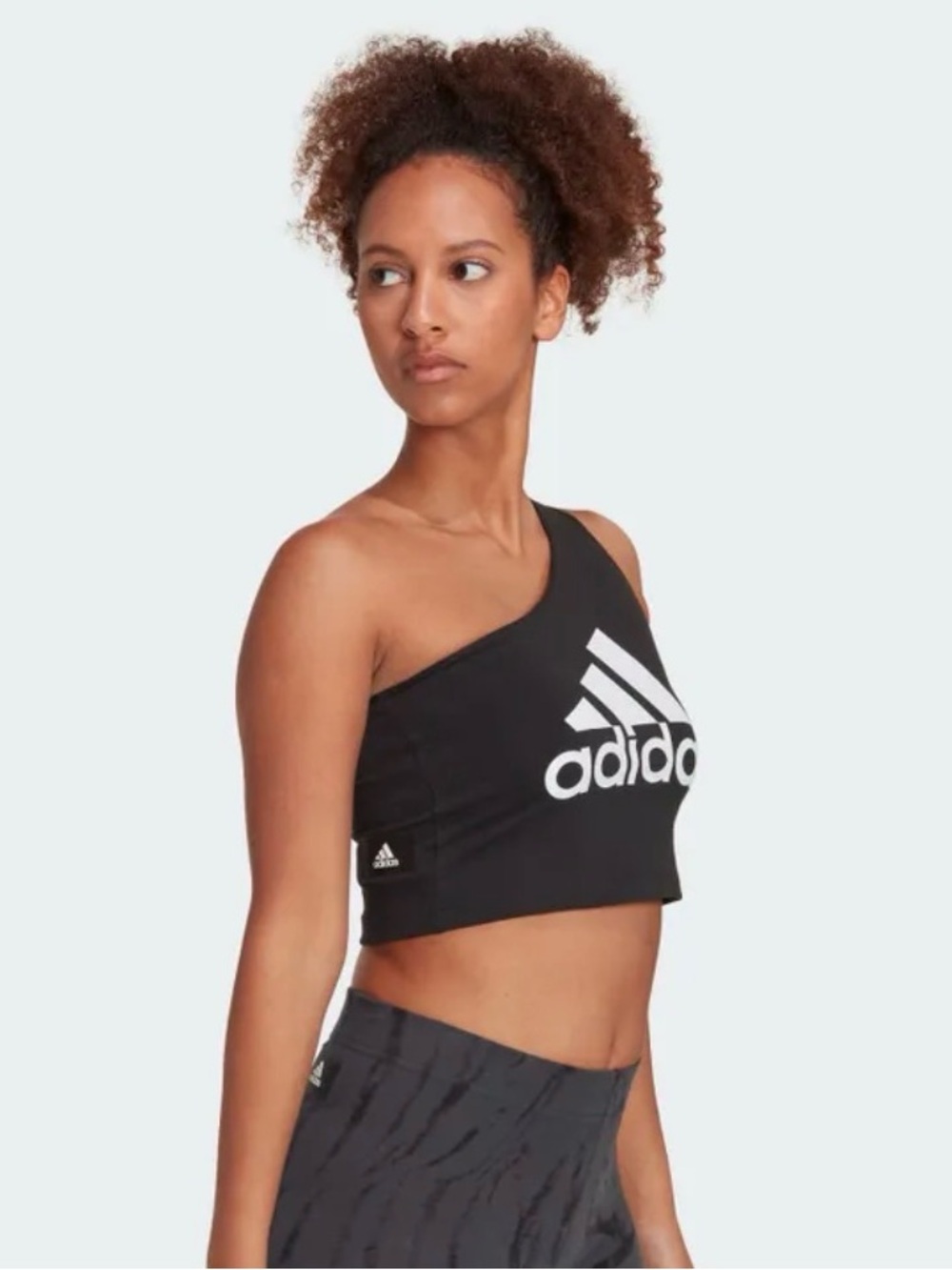 Adidas Future Icons Badge of Sports One Shoulder Tank Top Size M